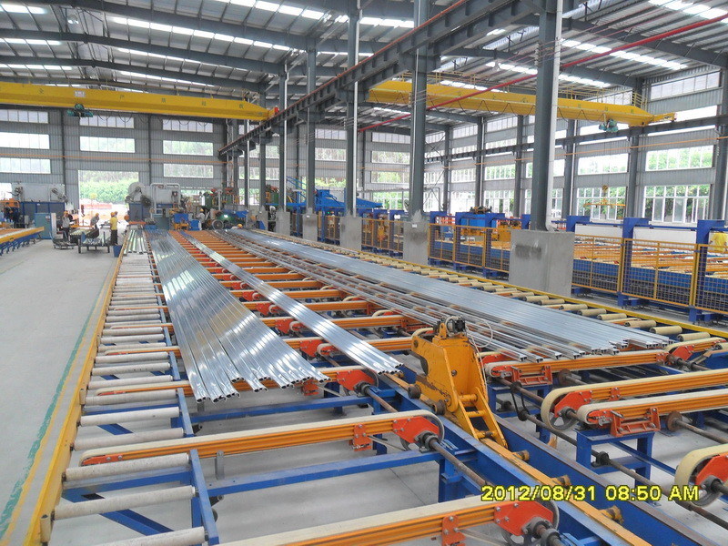 Foshan Lucky Metal Co.,ltd línea de producción del fabricante