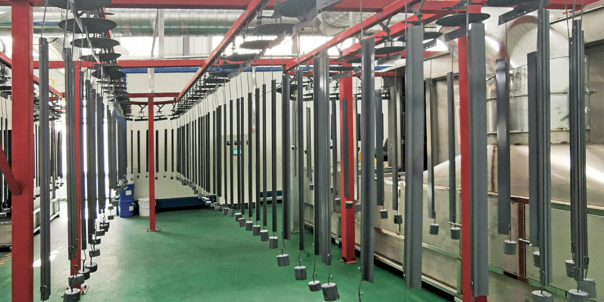Foshan Lucky Metal Co.,ltd manufacturer production line