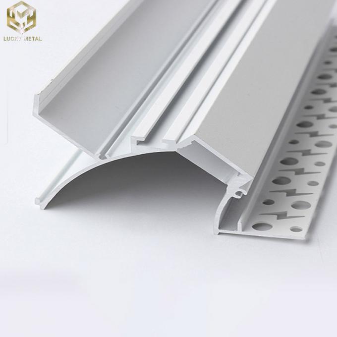 High Thermal Conductivity Aluminium LED Strip Track 10mm With End Caps