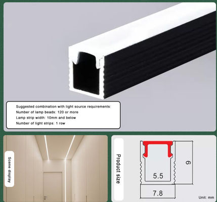 ODM 48v Led Magnetic Track Rail Light Bar Rechargeable