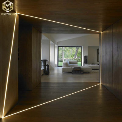 Concealed Aluminium Led Strip Profile 2m Andoized Color