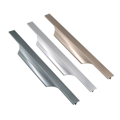 Custom Aluminium Cabinet Door Frame Edge Trim Profiles Bronze