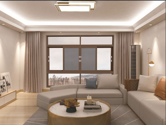 Thermal Break Sliding Aluminium Door Window Fabricators Double Glazed