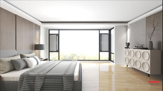 Thermal Break Sliding Aluminium Door Window Fabricators Double Glazed