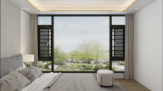 Thermal Break Sliding Aluminium Door Window Fabricators Double Glazed