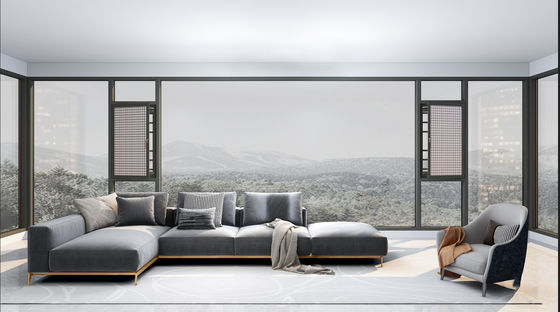 Thermal Break Sliding Aluminium Door Window Fabricators Double Glazed