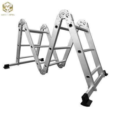 Folding Hinge Collapsible Extension Ladder FRP Step Ladder Multi Purpose