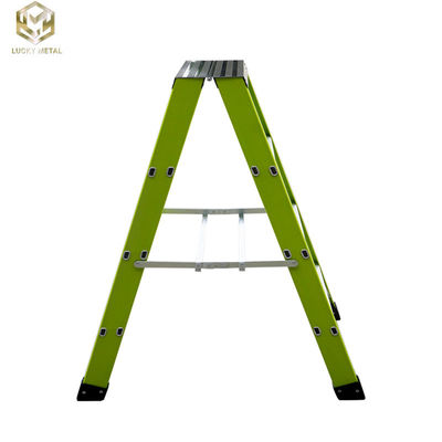 ​EN131 Certified 15ft Aluminum Telescopic Ladder Non-Slip Steps Compact Design