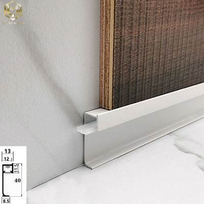 Corrosion-Resistant Marine Grade Aluminum Baseboard Trim For Coastal Buildings