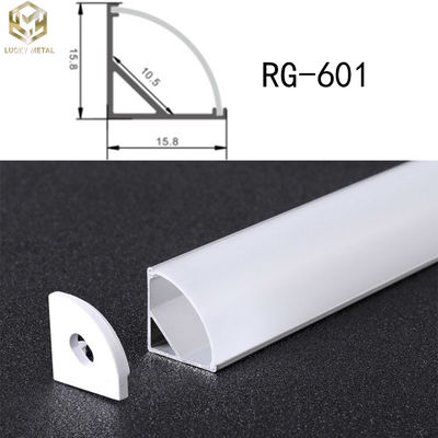1m 2m 3m Aluminium Led Strip Profile For Outdoor Lighting Slim