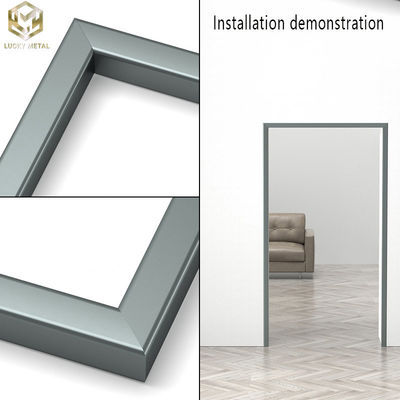 Right Angle L Shaped Aluminium Wall Protection And Decorative Edge Trim Profiles