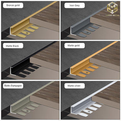 ODM 1515 Aluminum Section Profile Tile Aluminium Profile Distributor