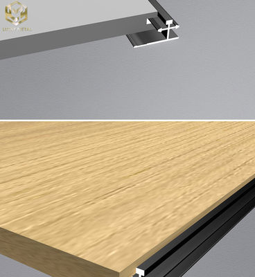 ​Anodized 2mm Thickness Aluminium Edge Trim Profiles With UV Resistance