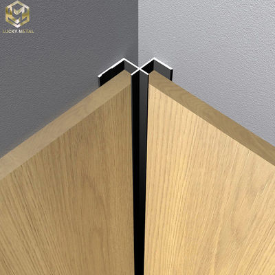 Interior Exterior Straight Aluminium Edge Trim Profiles W Section 8inch