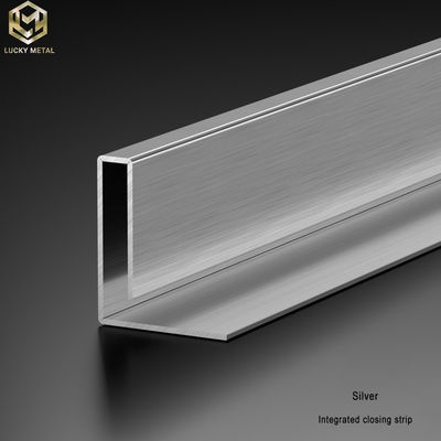 Tile Trim Aluminum Extrusion Profiles Channel Floor Side