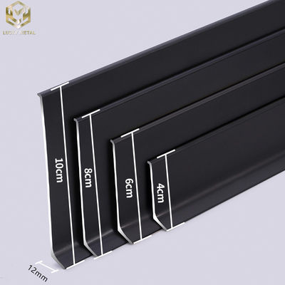 ODM Aluminium Wall Skirting Extrusion Profile T3~T8 Temper