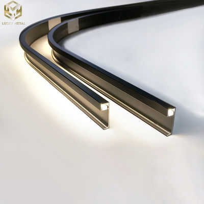 Cove Aluminium Floor Skirting Powder Coating OEM