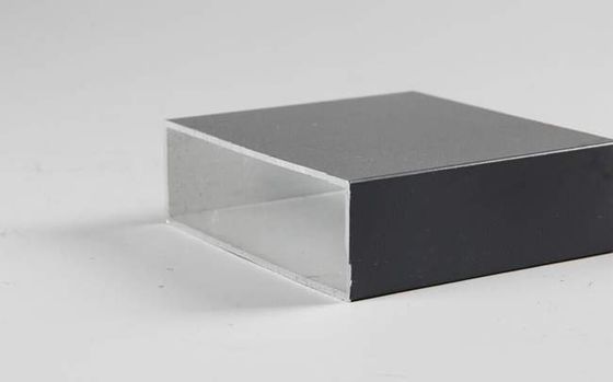 Rectangular 6063 Aluminium Tube Pipe Tubing Rate Per Kg Lightweight