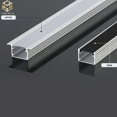 Streamlined Track Corner Aluminium Led Strip Profile Light Commercial