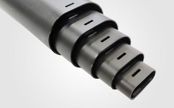 Extruded Telescoping Aluminium Tube Pipe Oval Tubing OEM