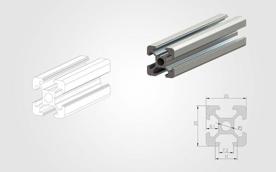 15180 9090 2040 4040 Aluminum T Slot Profile Extrusion