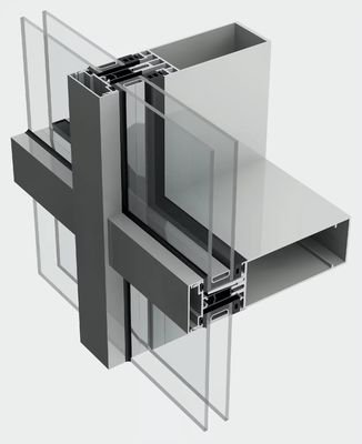 Thermal Break Sliding Aluminium Window Profiles With IP65 Waterproof Rating