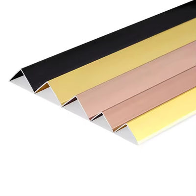 6063 T5 Aluminum Corner Extrusion Profile Section L Shape