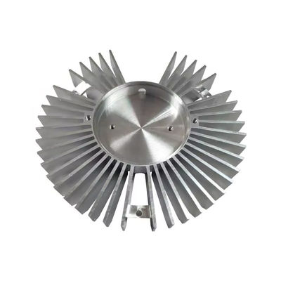 Custom Machined CNC Aluminium Parts Sandblasting For Heat Sink