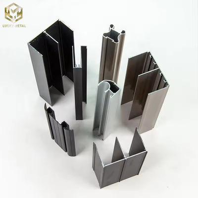 Wardrobe Door Profile Aluminum Cabinet Glass Frame Profiles With Handle Aluminium G Handles Profile