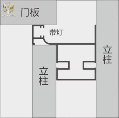 Custom Aluminum Extrusion Profile For China Aluminum Extrusion Profile With Anodize Surface Kitchen Furniture For Kitchen