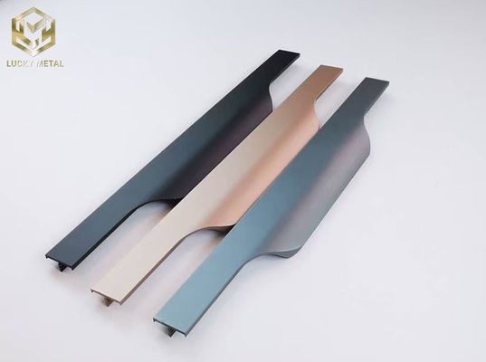 Modern Kitchen Cupboard Cabinet Door Handles Cabinet Drawer Aluminum Customized Handles