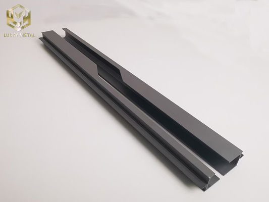 Modern Furniture Wardrobe Long Aluminum Door Handles Drawer Cabinet Handle Profile