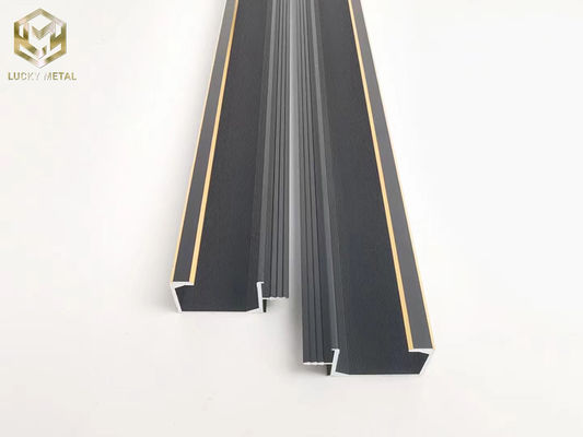 Customize Various Colors Extruded Aluminum Profile J Shaped Cabinet Handles