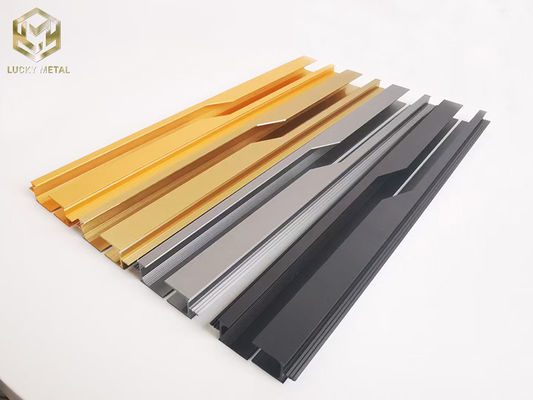 Matte Black Kitchen Furniture Handles Brass Wardrobe Aluminum Pull Handle