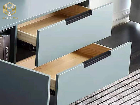 Aluminum Handle For Wardrobe  Kitchen Cabinet Door Handles