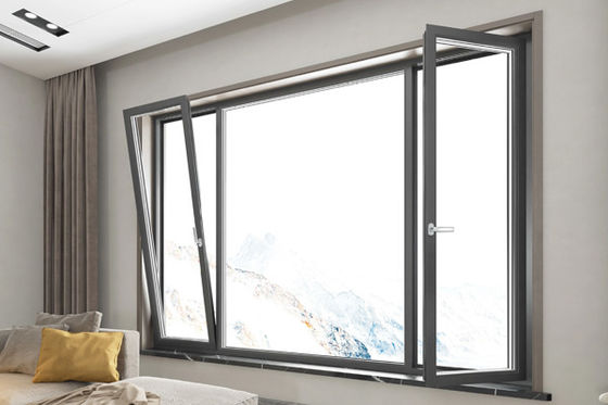Convenience And Modern Design Tilt Turn Window Aluminum Profile