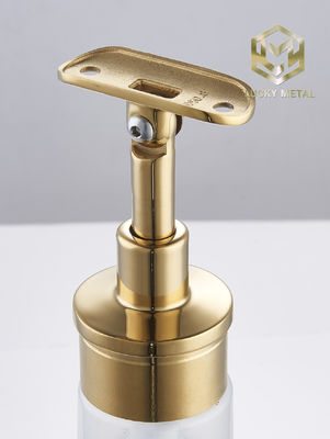 Stainless Steel Balustrade Handrail Glass Tube Bracket Stair Railing Fittings