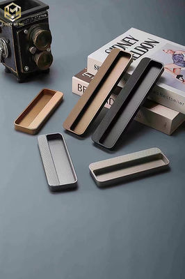 Durable Brushed Aluminium Cabinet Handles With Seamless Edge