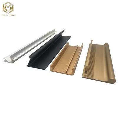 Various Surface Treatment 1% Tolerance Kitchen Cabinet Handle Hardware Profile Sample Available Origin From Vietnam