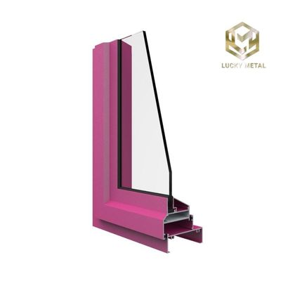 Lightweight Honeycomb Structure Aluminium Door Frame Profile High Load Capacity