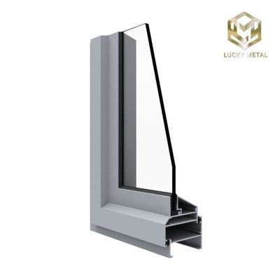 ​Flexible Joint Aluminium Door Frame Profile Earthquake-Resistant Construction