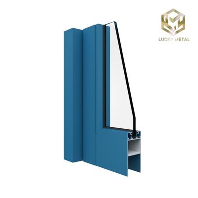 ​A2-Class Corrosion Resistant Aluminium Door Frame Profile 45x80mm