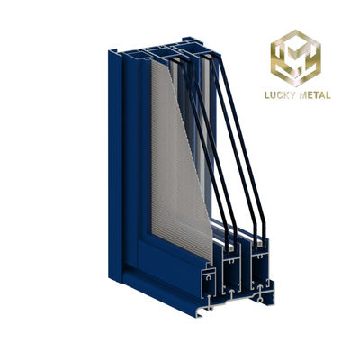 Recyclable Heavy-Duty Aluminium Door Frame Profile For Commercial Doorways