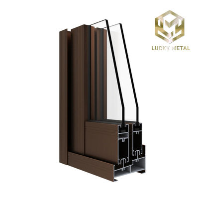 Quality Pomise Different Grades Kitchen Aluminum Perfiles Frame Glass Door Profile