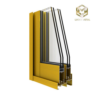 Window Profile Aluminum 6063 Aluminum Profiles For Window Powder Coating Custom Aluminum Profile