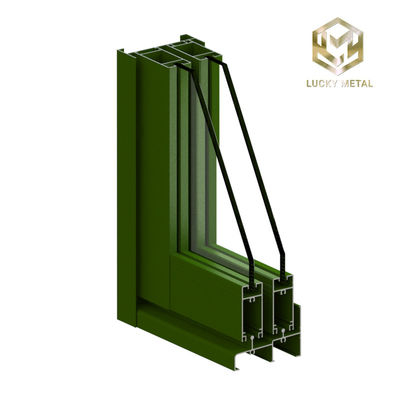 Low Tolerance Non-ferrous Metal For Construction Aluminium Window And Door Profile Origin From Vietnam