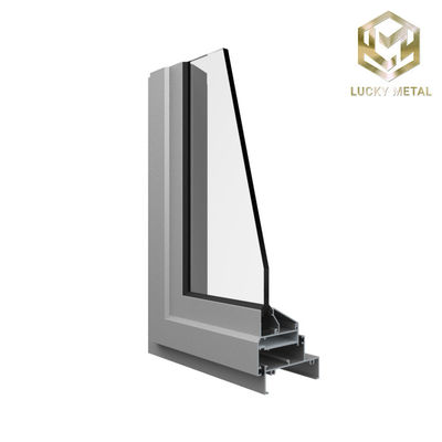 6000 Series Aluminium Window Profiles for Furniture T5 Temper Bending Welding Punching Services Manufactured Vietnam Fac