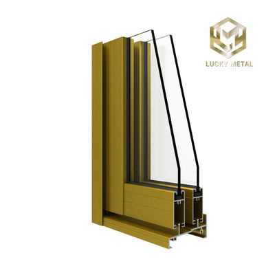 6063-T5 Casement Windows And Doors Aluminium Profile