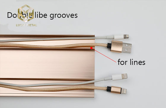 Beautiful Colors Led Aluminium Profile Skirting Baseboard Wall Skirting Board Flooring Trims Aluminum Skirting