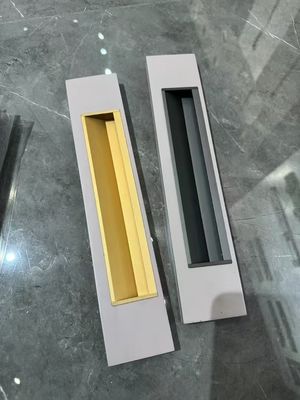 ​Ergonomic Slim Aluminum Hidden Handles Anti-Fingerprint Finish